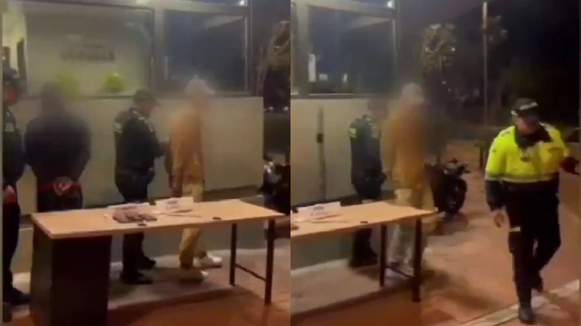 La Policía de Bogotá señaló que eran ladrones reincidentes.