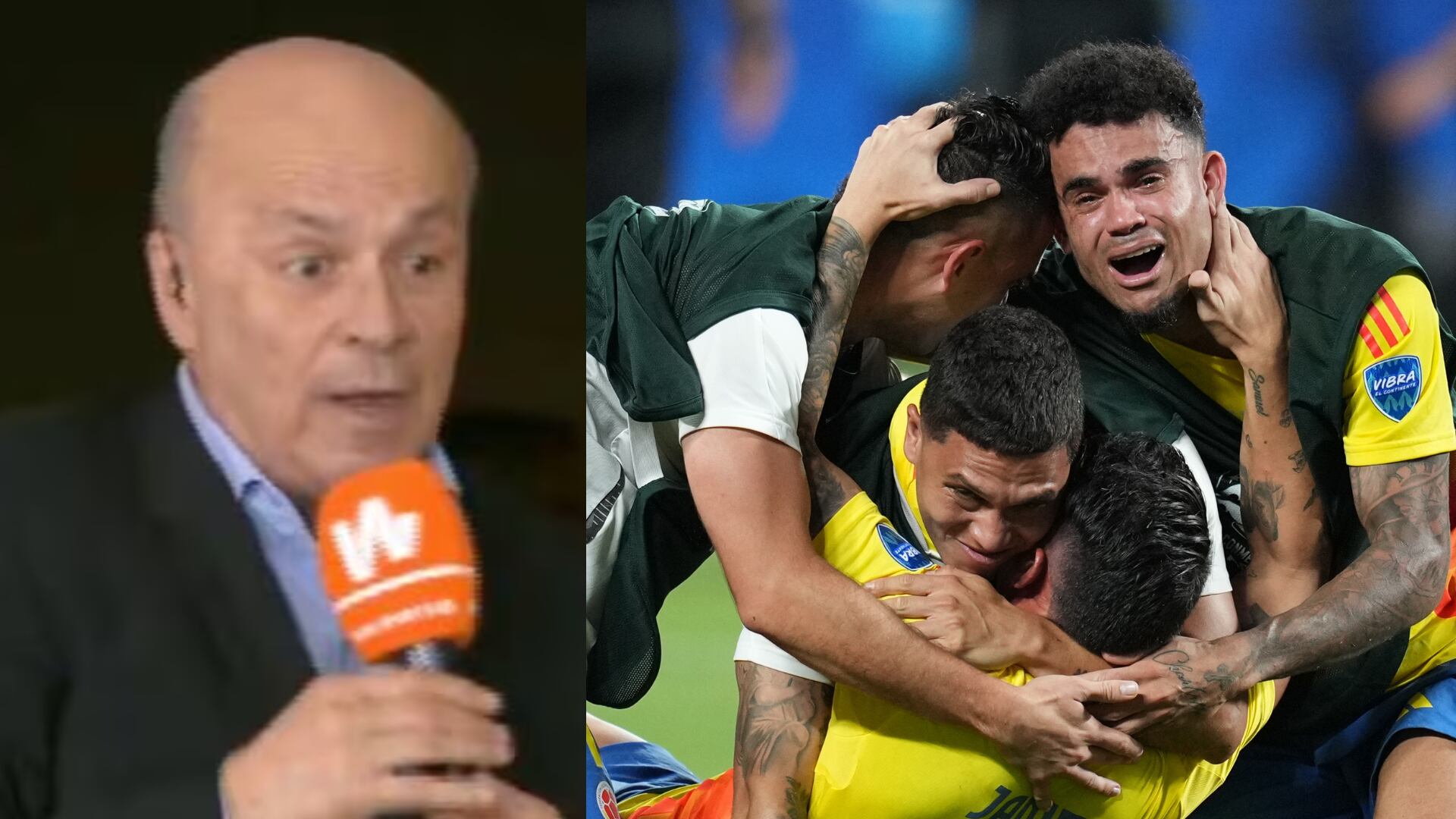 Carlos Antonio Vélez celebró con la selección Colombia