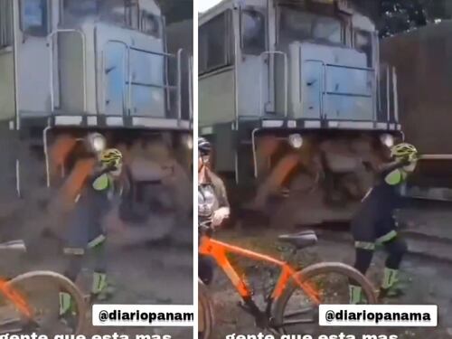 Impactante video de ciclista atropellada por un tren mientras se tomaba una selfie: fue mi error