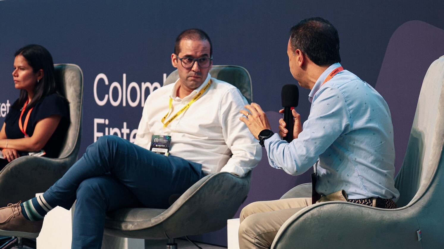 Andrés Vásquez CEO de Nequi en entrevista en el Latam Fintech Market en Barranquilla.