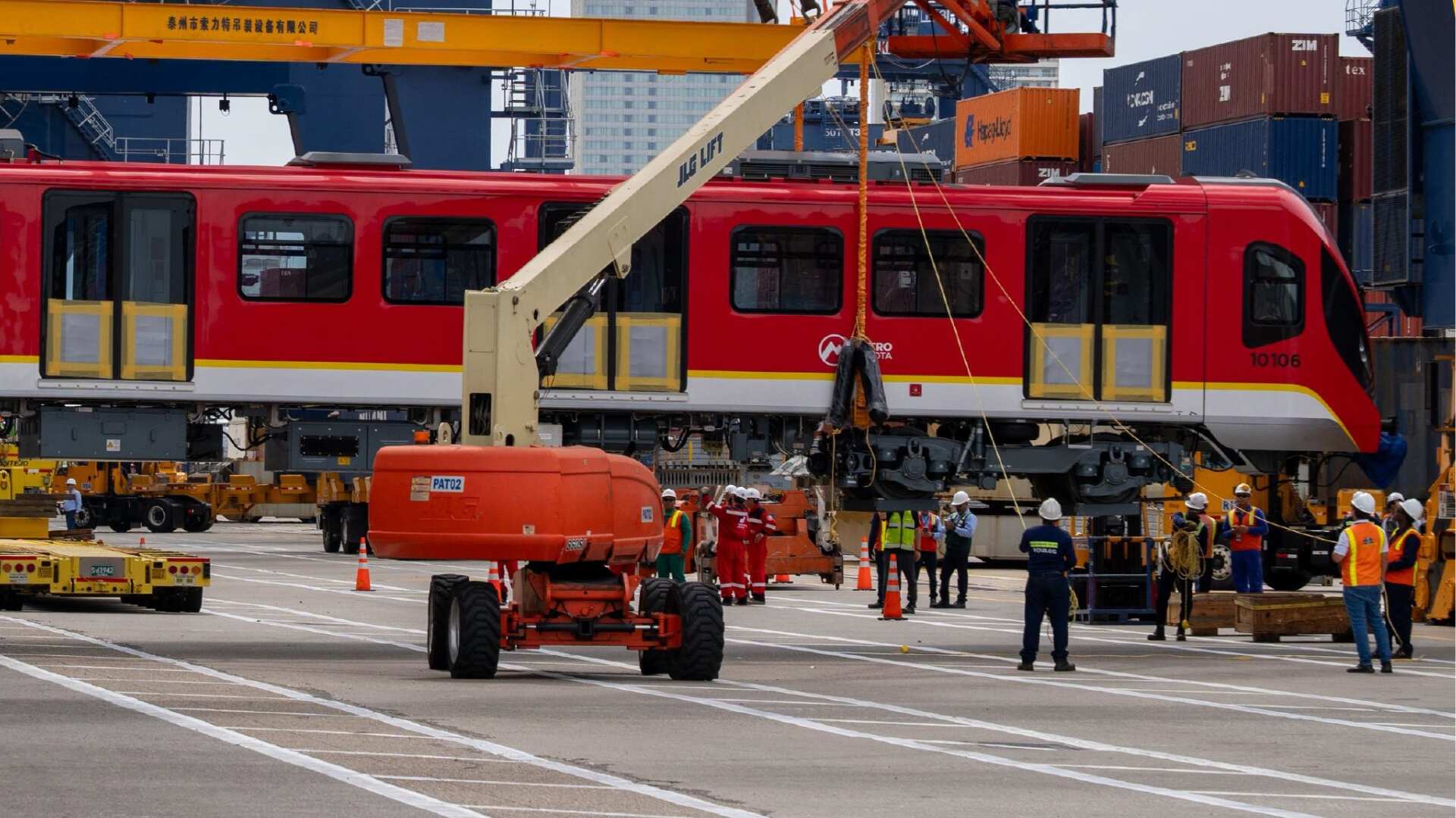 Otros sistemas de Metro del Mundo felicitan al Metro de Bogotá por la llegada de los trenes a Colombia