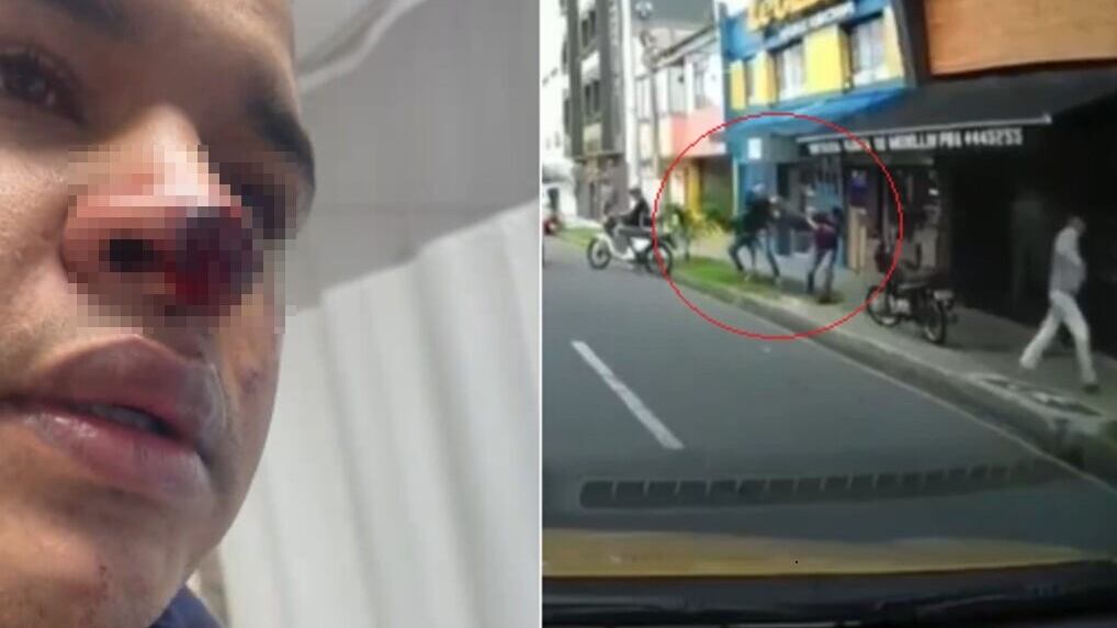 Hombre enfrentó a ladrón en Medellín