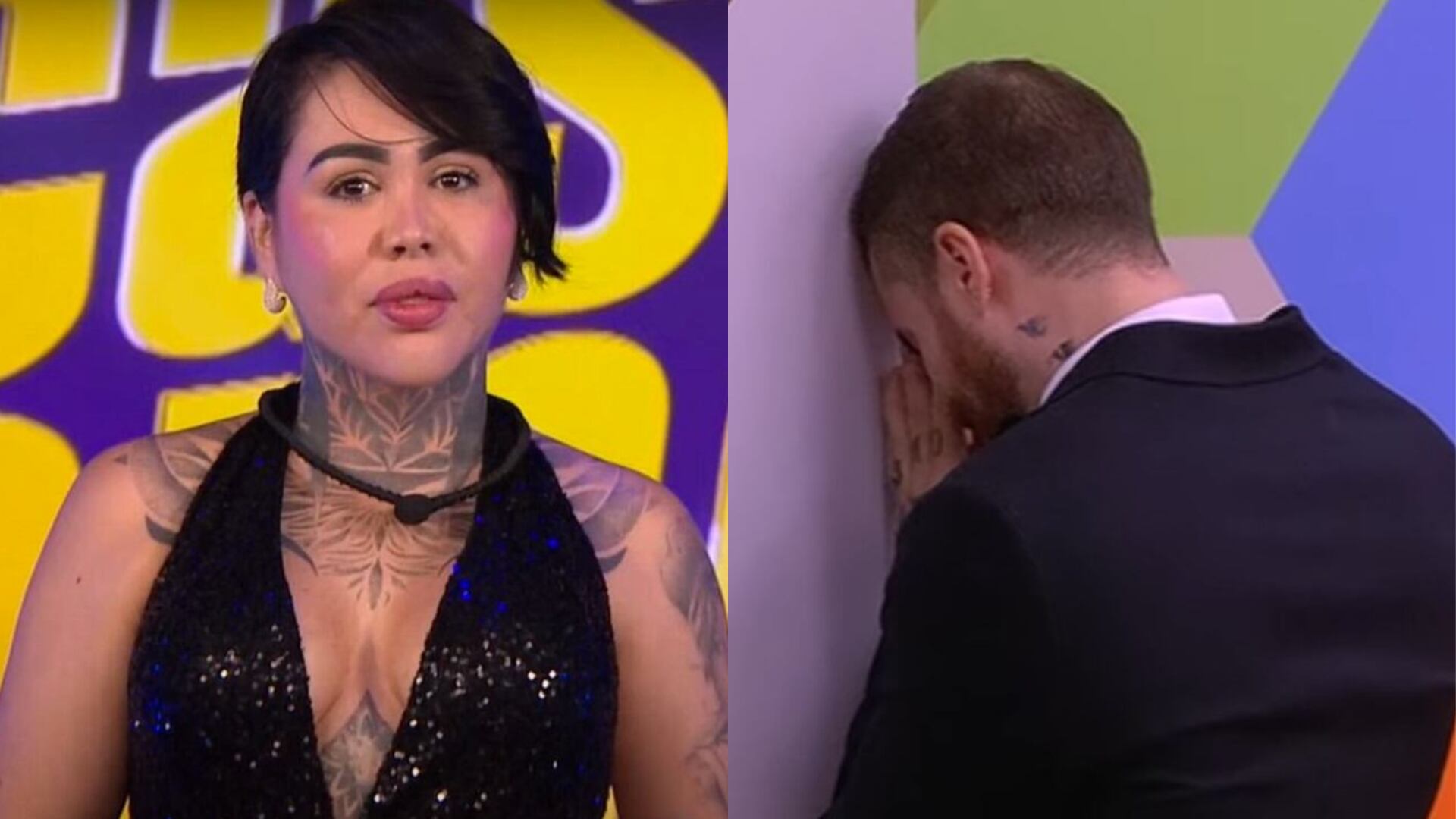 Yina Calderón y Mateo Peluche