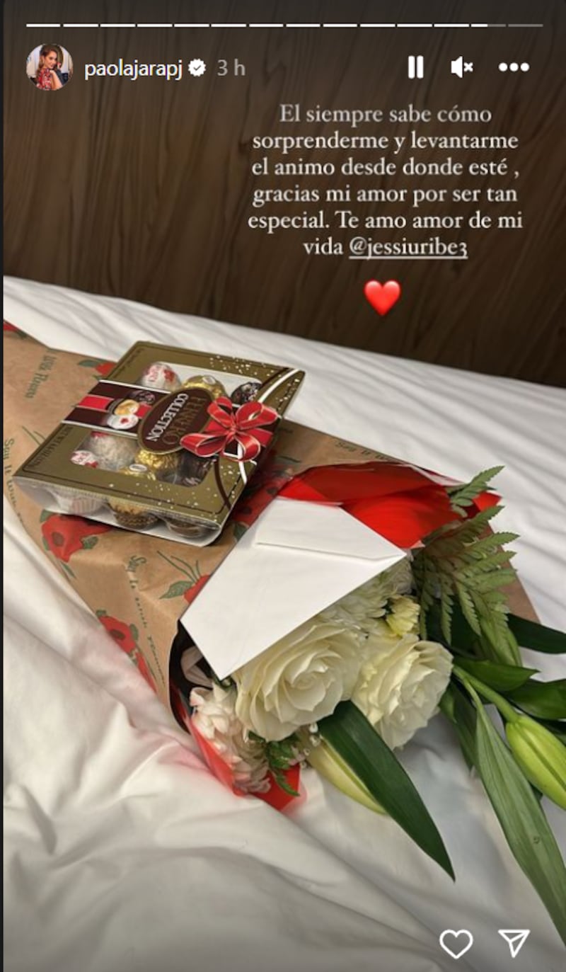 Jessi Uribe sorprendió a Paola Jara mandándole regalazo a Miami