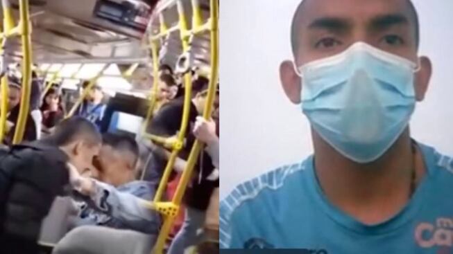 Gustavo Adolfo Agamez, presunto agresor de menor en Transmilenio.