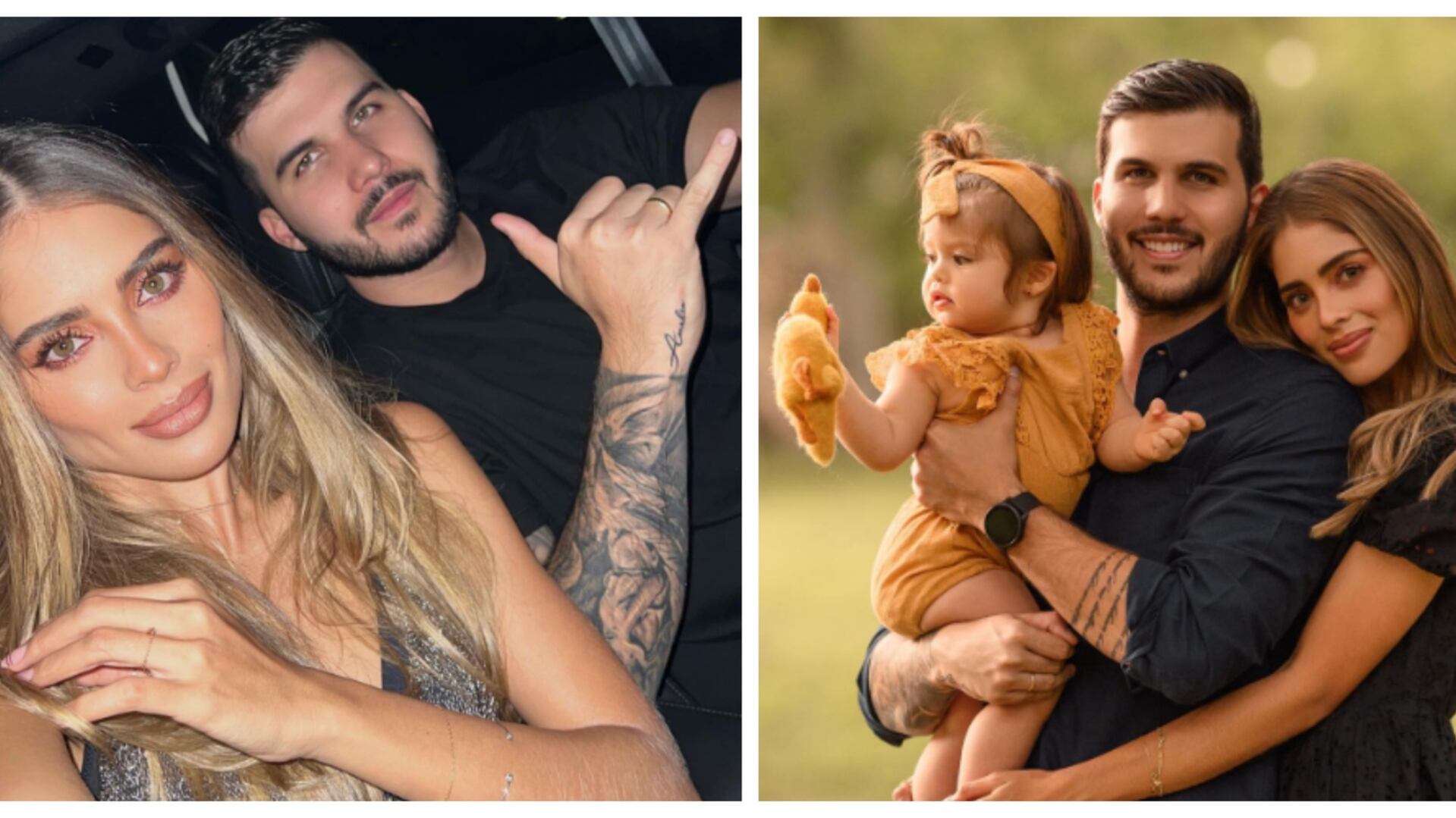 Este es el apuesto esposo de la nueva Miss Universo Colombia al que no bajaron de 'galán' (Instagram @camilavellam)