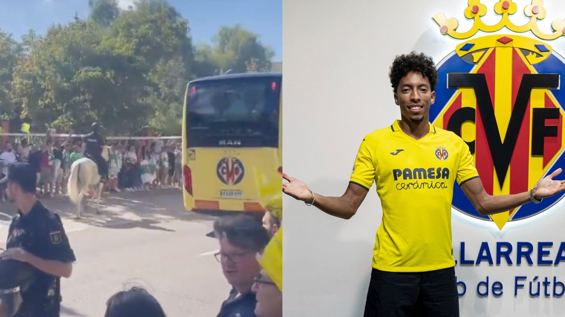 A los aficionados del Elche no les gustó la ida de Mojica y se lo hicieron saber con cántico.