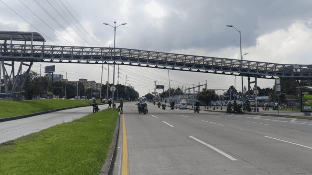 Manifestaciones en varios puntos de Bogotá, afectan la movilidad.