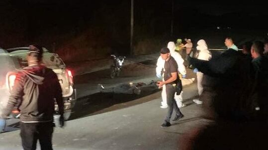 Masacre en Fundación, Magdalena. Cuatro personas iban en moto por la Troncal de Oriente y fueron interceptados a bala.