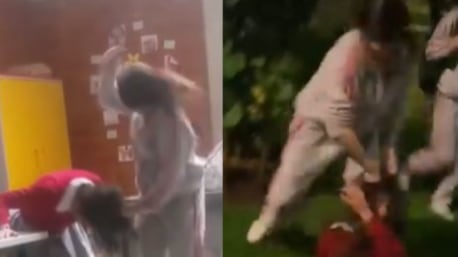 Foto Brutal caso de acoso escolar en Bogotá: estudiante de 12 años fue agredida en salón de clases en Suba.