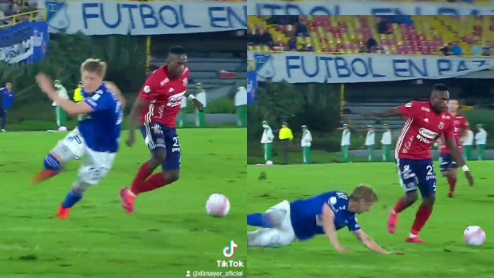 Hasta la Dimayor se burló del gol que le hicieron a Millonarios.