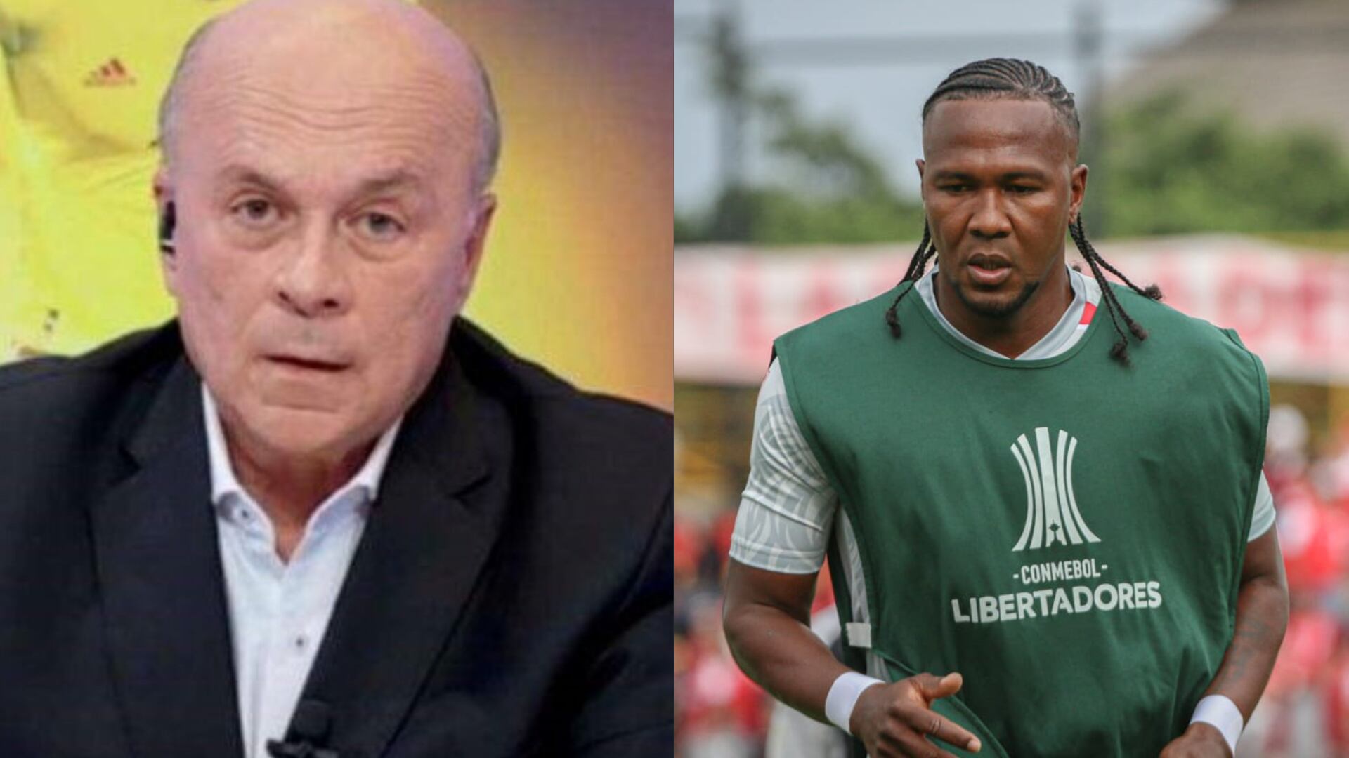 Hugo Rodallega y Carlos Antonio Vélez - Fotos: Redes sociales