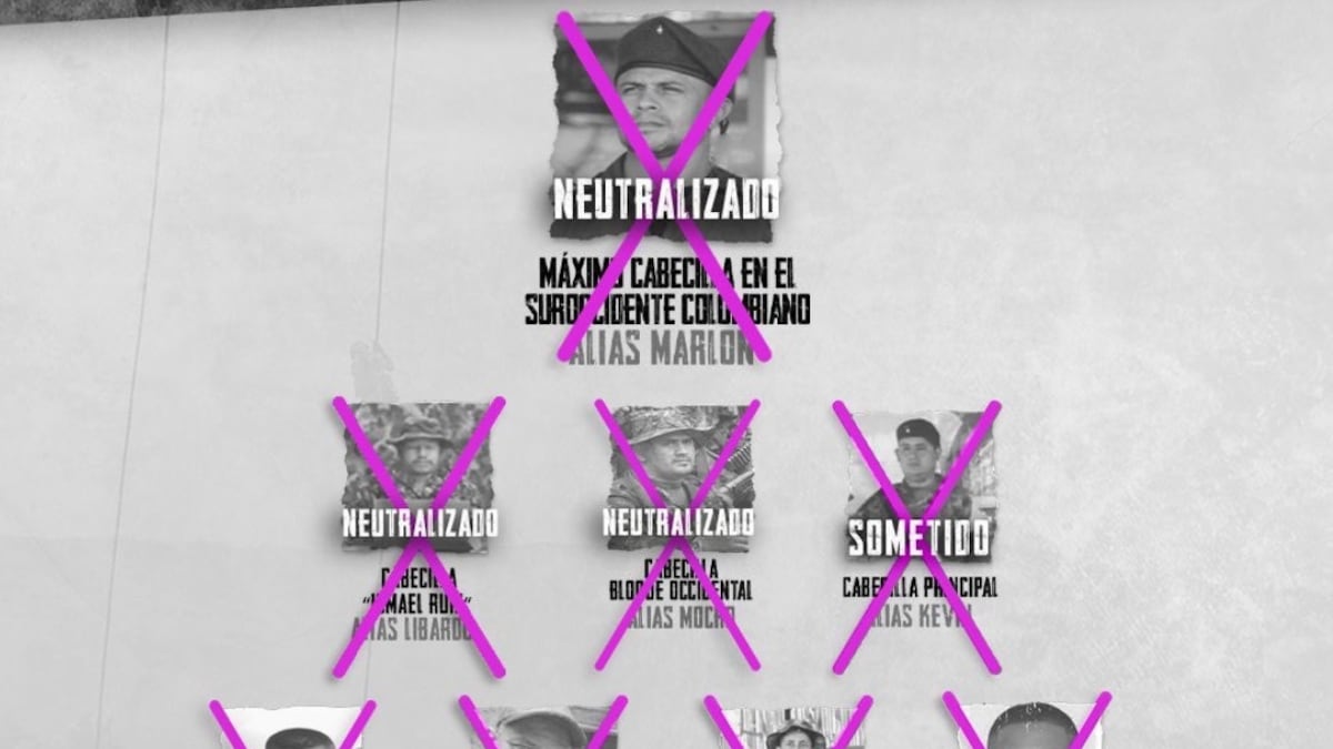 ¿Quién era alias ‘Marlon’? El jefe disidente abatido en operación de la Fuerza Pública