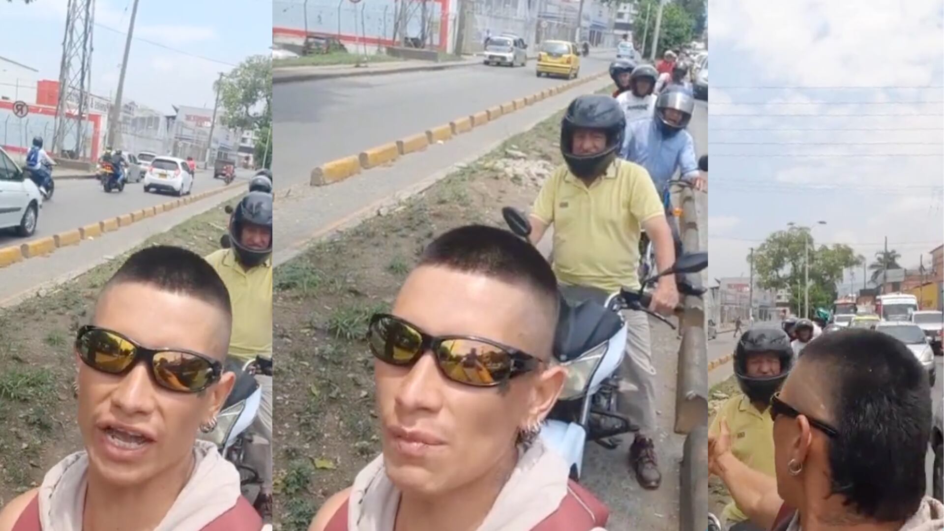 Joven se viralizó por su particular comportamiento.