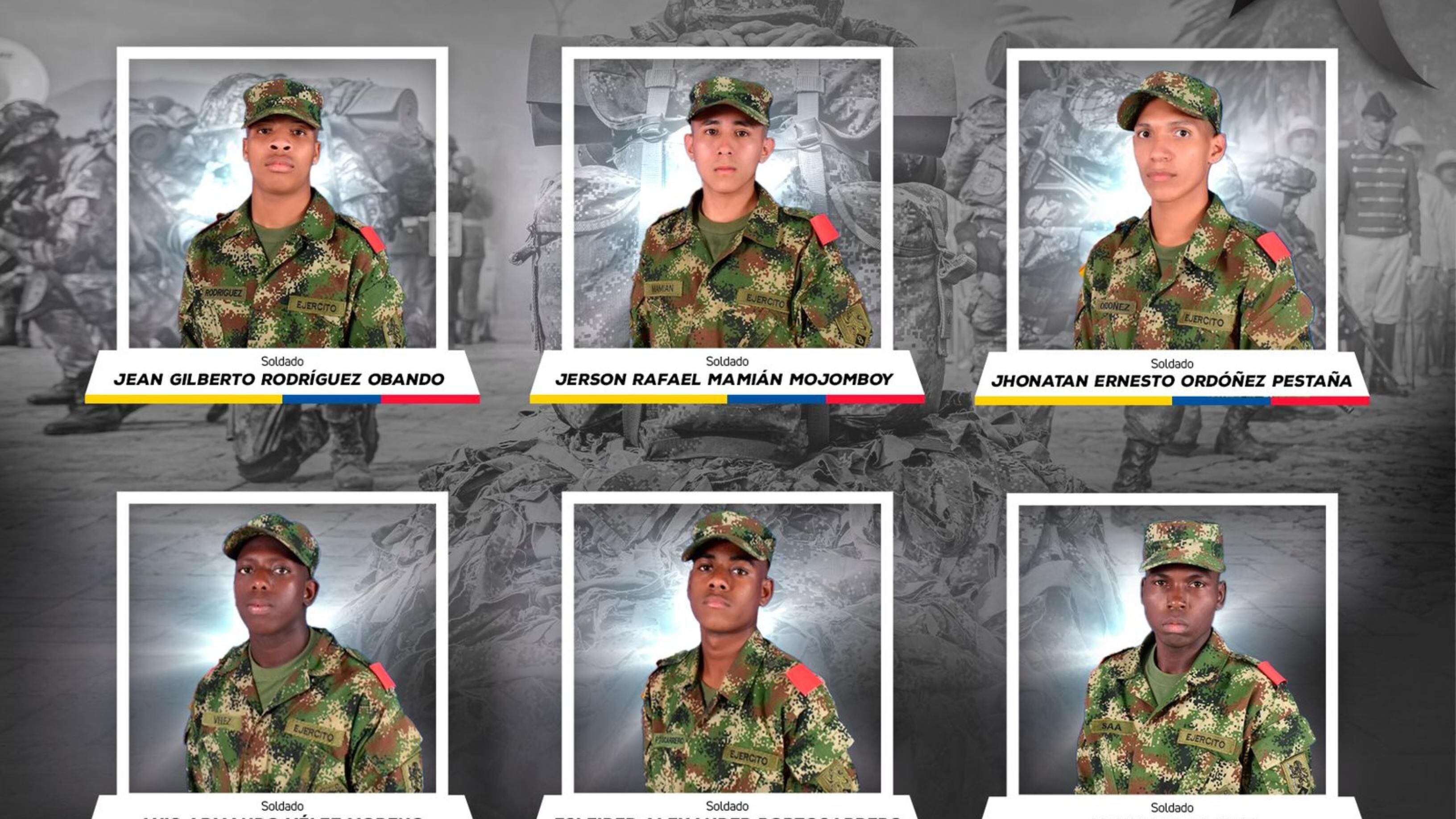 Ataque en Buenos Aires, Cauca, acabó con la vida de seis jóvenes soldados.