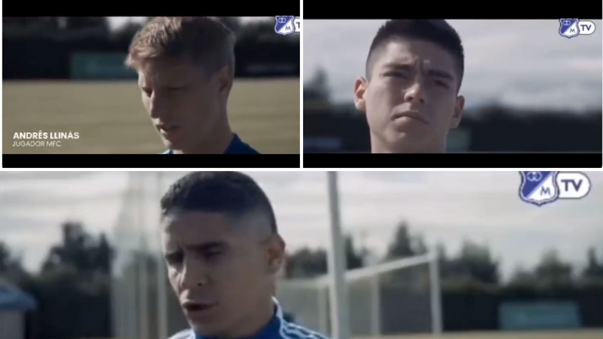 Imágenes del documental de Millonarios.