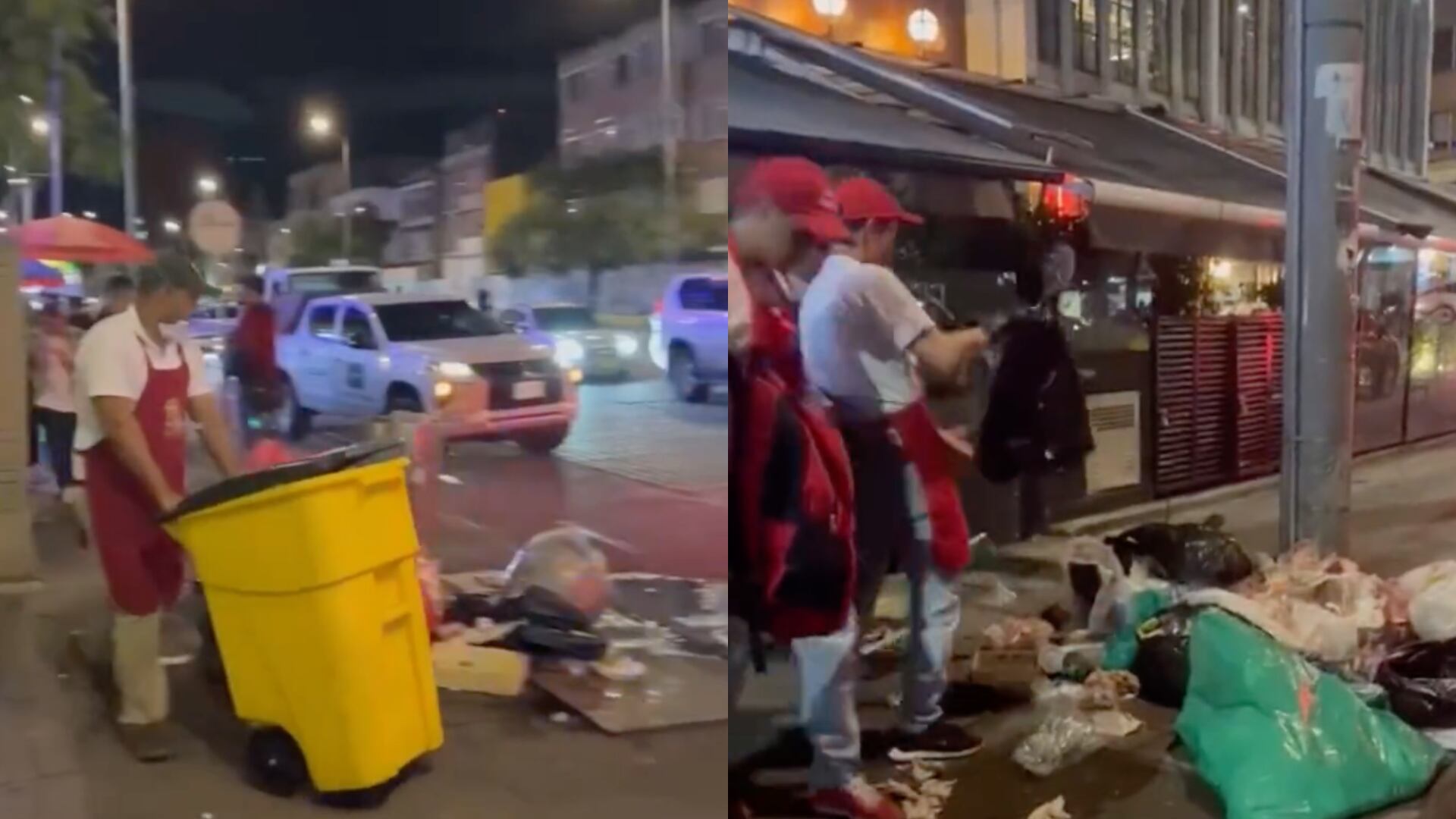 Por botar basura fuera de horarios, Claudia López lanzó dura advertencia a reconocidos restaurantes de la 85