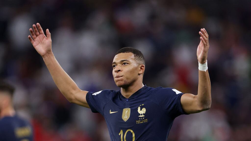 Mbappé lleva cinco goles en la presente Copa del Mundo Qatar 2022