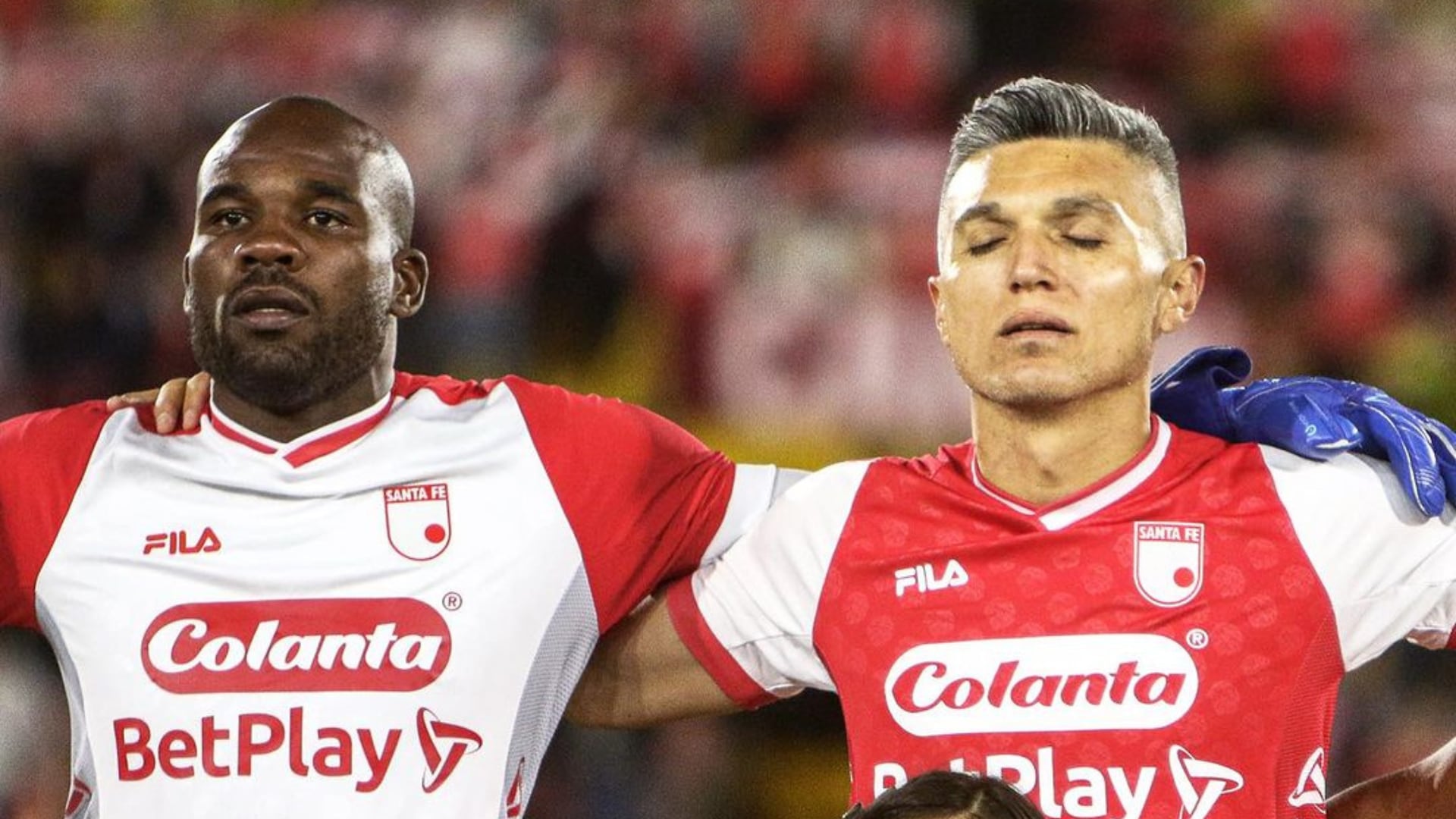 Daniel Torres emocionó a los hinchas de Santa Fe con sus palabras antes de la final de la Liga BetPlay 1-2024.