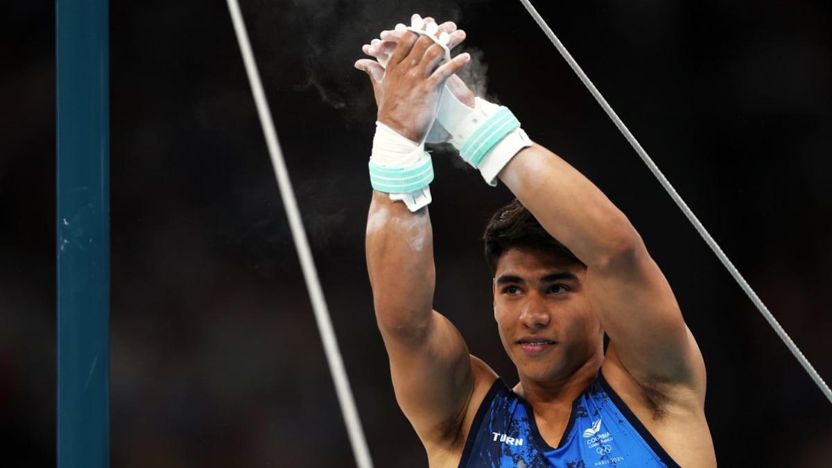 Ángel Barajas impuso tres registros históricos para Colombia con su medalla de plata