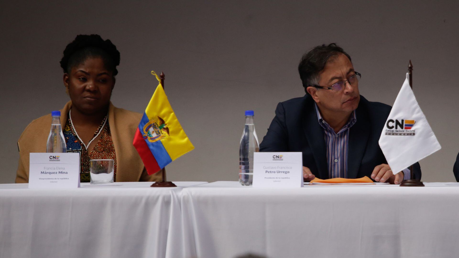 Presidente y Vocepresidenta de Colombia