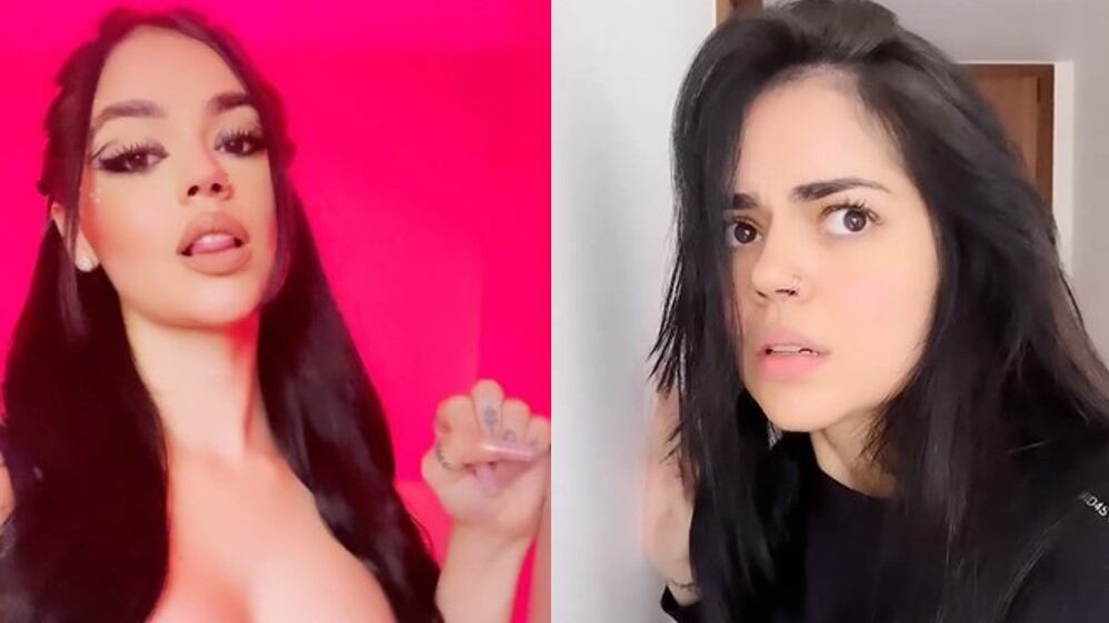 Con dos versiones La Segura se mostró sin maquillaje y toda tapada, mientras que en la otra dejó ver su sensualidad desbordada.