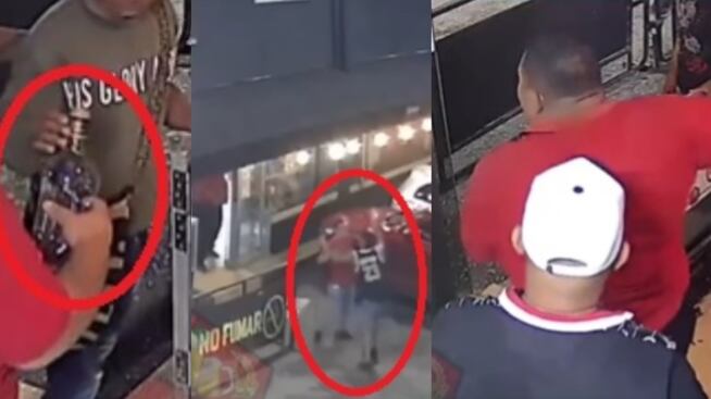 Video de la balacera ocurrida en una licorera.