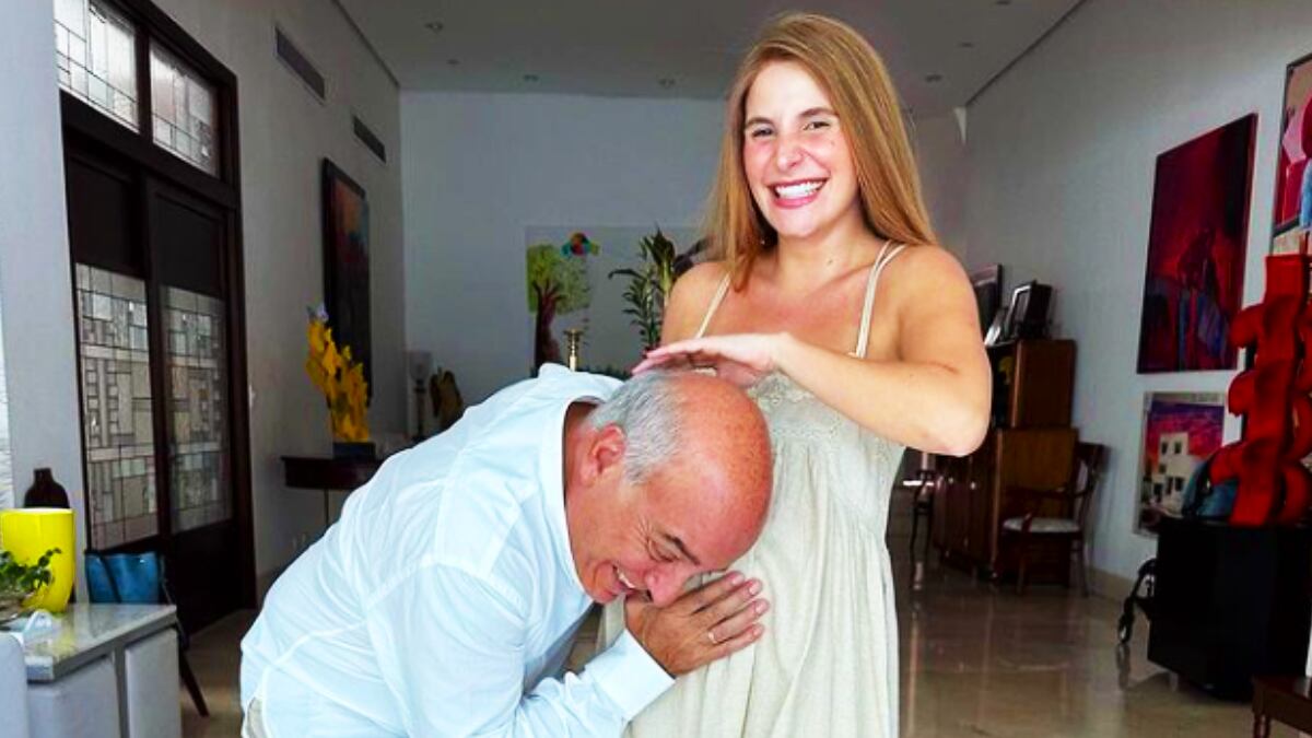 Exreina del Carnaval de Barranquilla anunció el nacimiento de su hija con emotiva foto