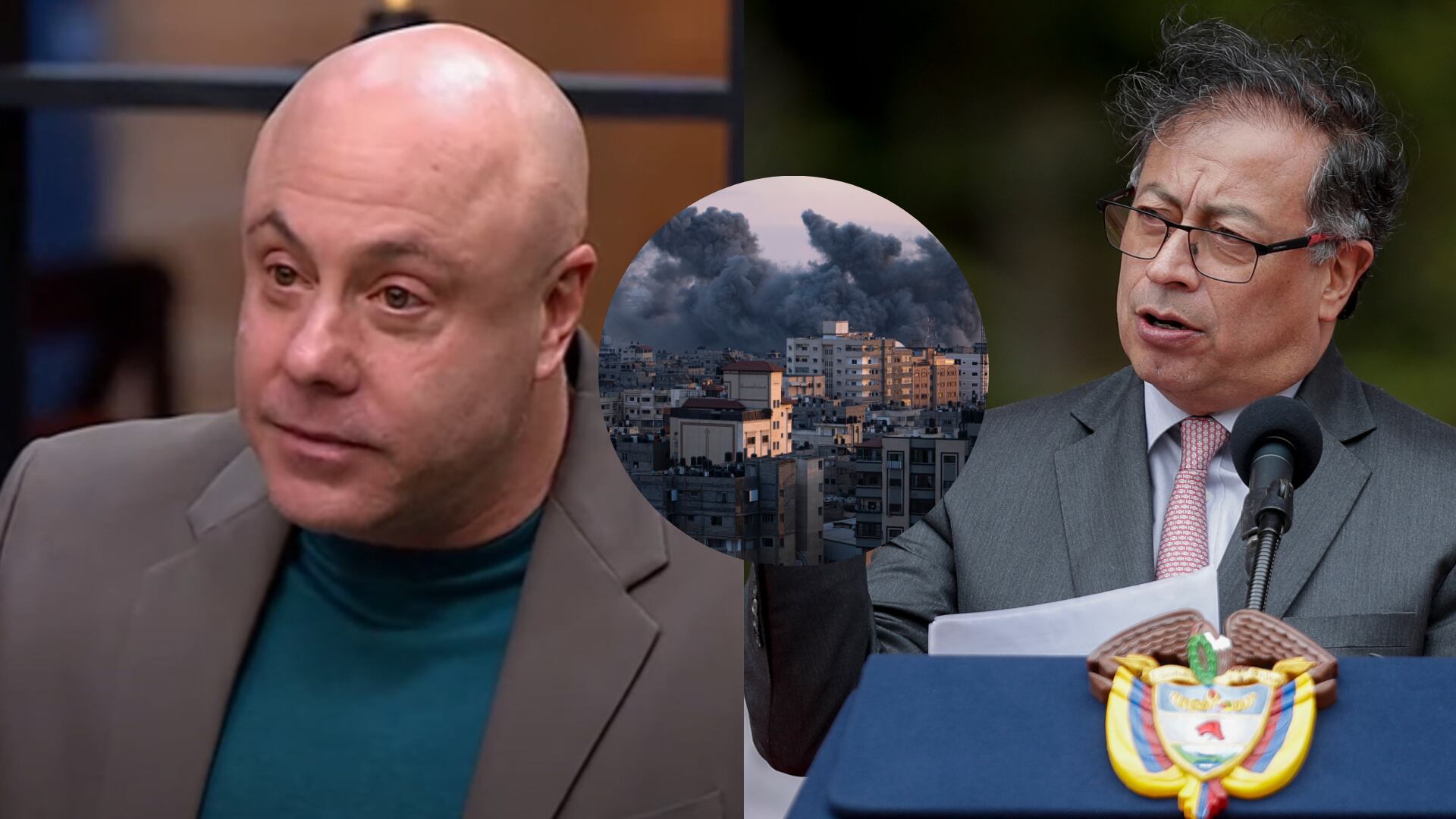 Jorge Rausch de MasterChef llamó “ridículo” a Petro por no condenar terrorismo de Hamás y lo mandó a Gobernar