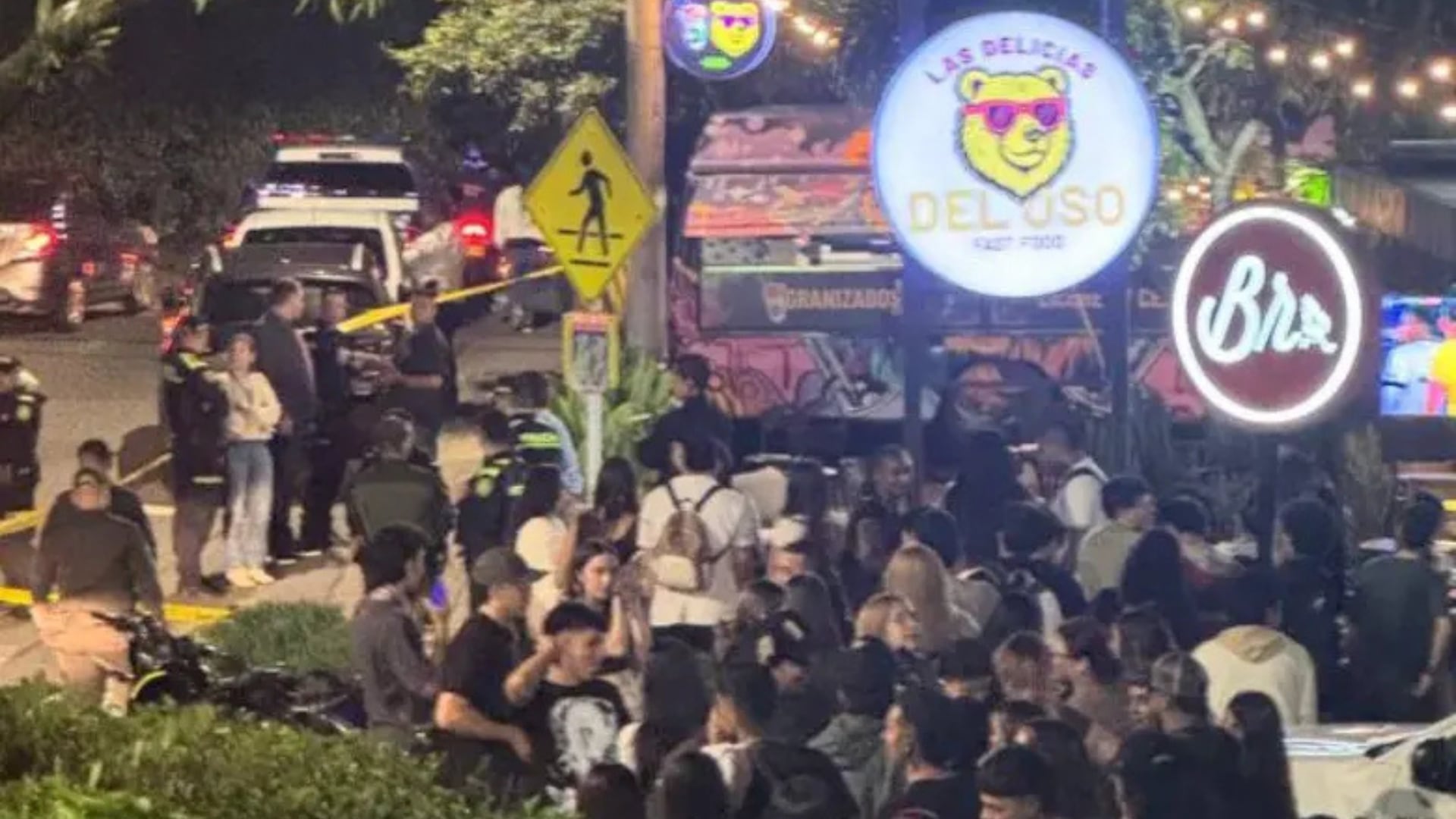 Balacera en plena fila del Burger Master.