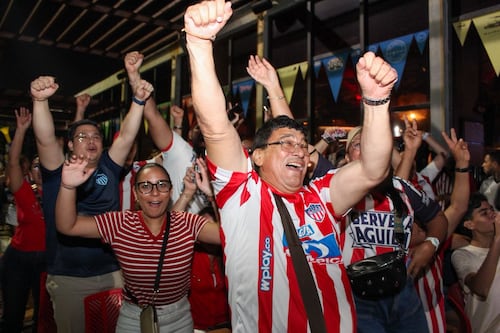 Se adelantó el Carnaval en Barranquilla con el triunfo de Junior ante el Tolima: locura en la Arenosa