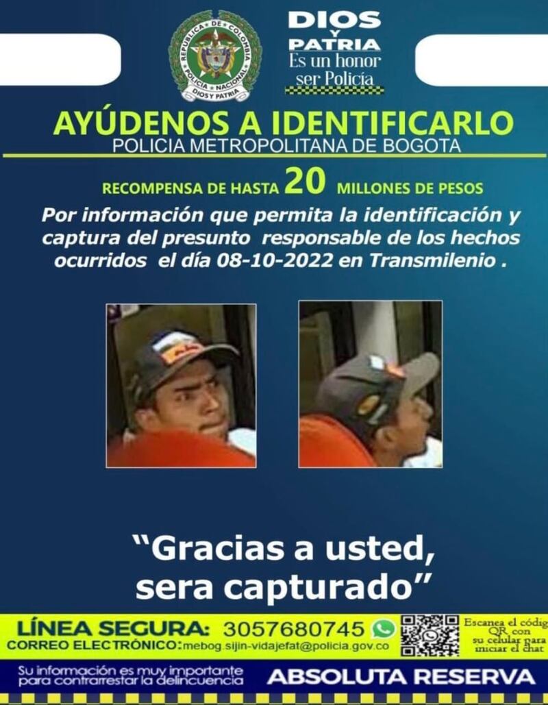 Asesino de Juan Esteban, se busca, Policía