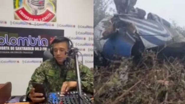 Foto Avión desaparecido en ruta Cúcuta–Ocaña fue encontrado siniestrado en Hacarí.