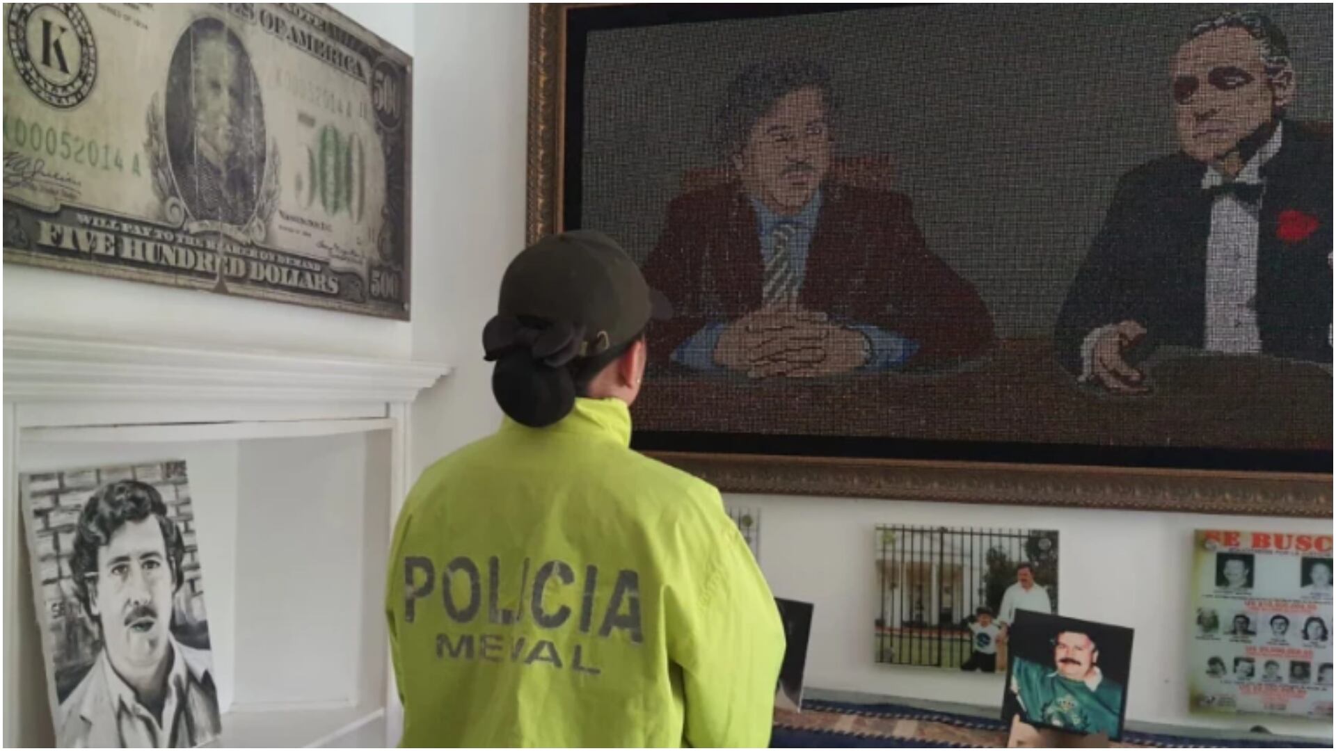 Casa Museo de Pablo Escobar en Medellín (Cortesía: Fiscalía General de la Nación)
