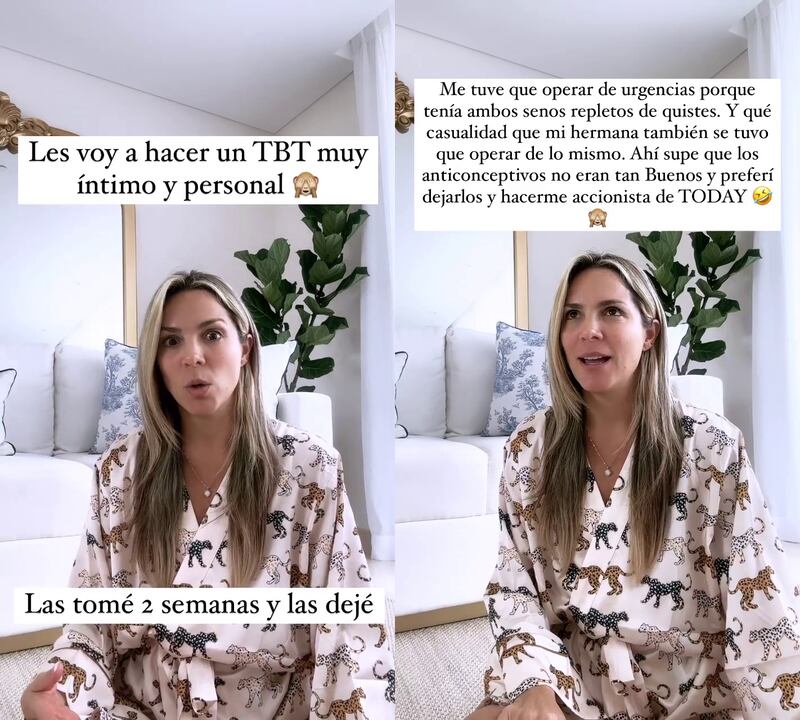 Mabel Cartagena contó el penoso episodio que vivió con un anticonceptivo