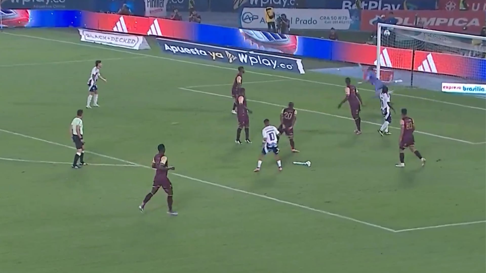 El árbitro tuvo que parar el partido tras espectacular gol de Enamorado: Todo antes de los 10 minutos