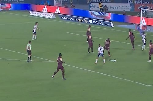 El árbitro tuvo que parar el partido tras espectacular gol de Enamorado: Todo antes de los 10 minutos