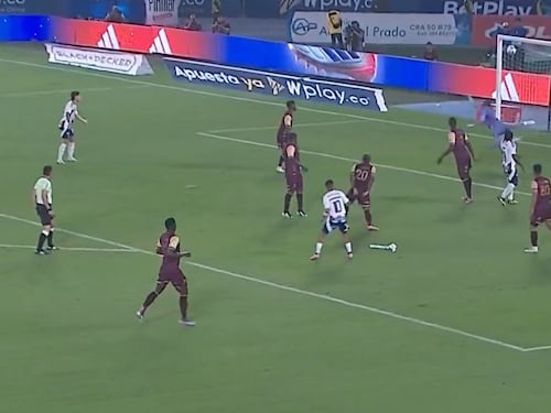 El árbitro tuvo que parar el partido tras espectacular gol de Enamorado: Todo antes de los 10 minutos