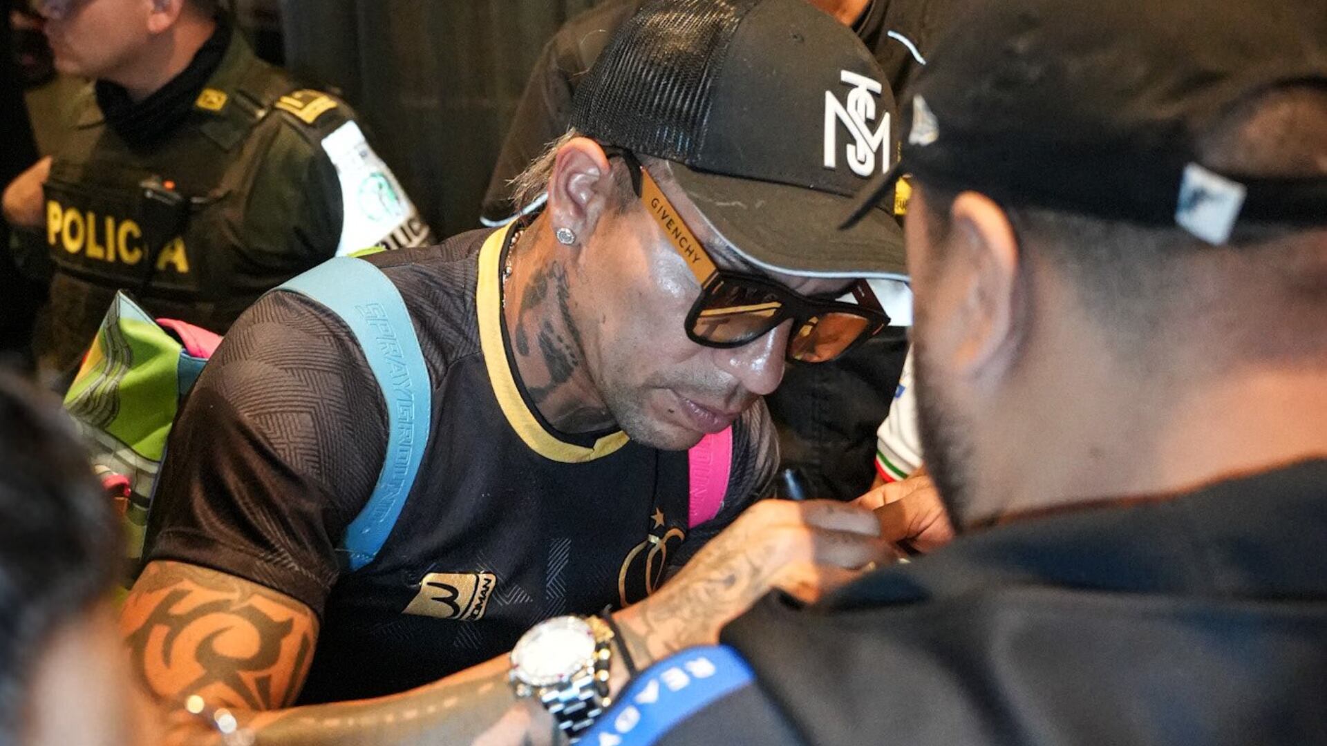 Dayro Moreno fue recibido como un príncipe en Bogotá