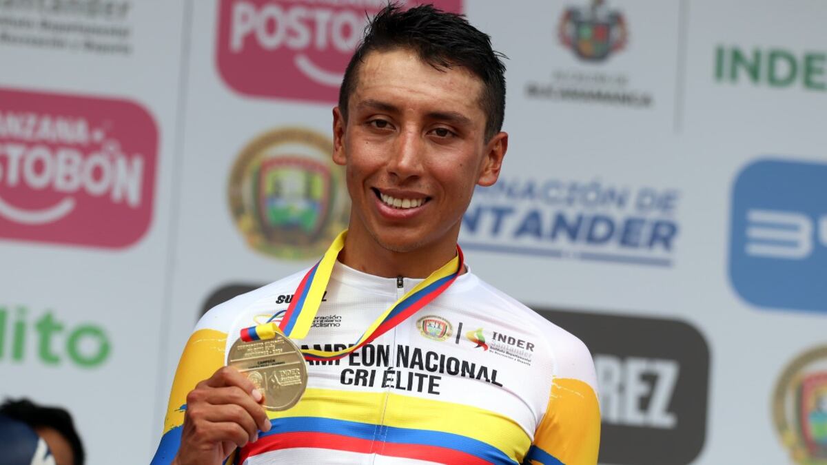Egan Bernal soltó dura confesión tras quedar campeón nacional de contrarreloj