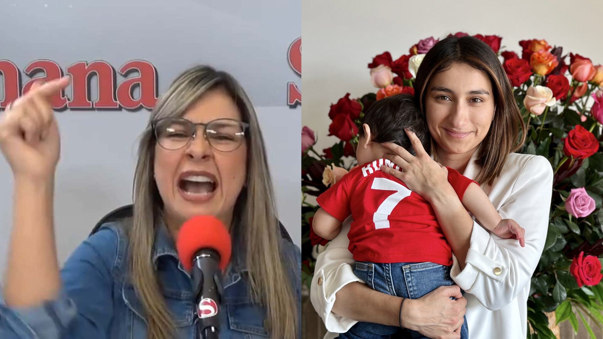 Vicky Dávila y Laura Sarabia