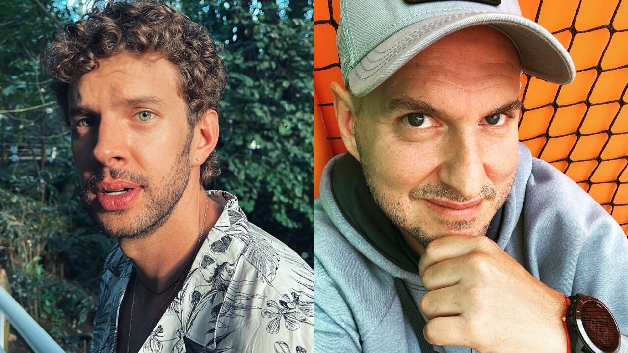 Actores Raúl Ocampo y Andrés Parra