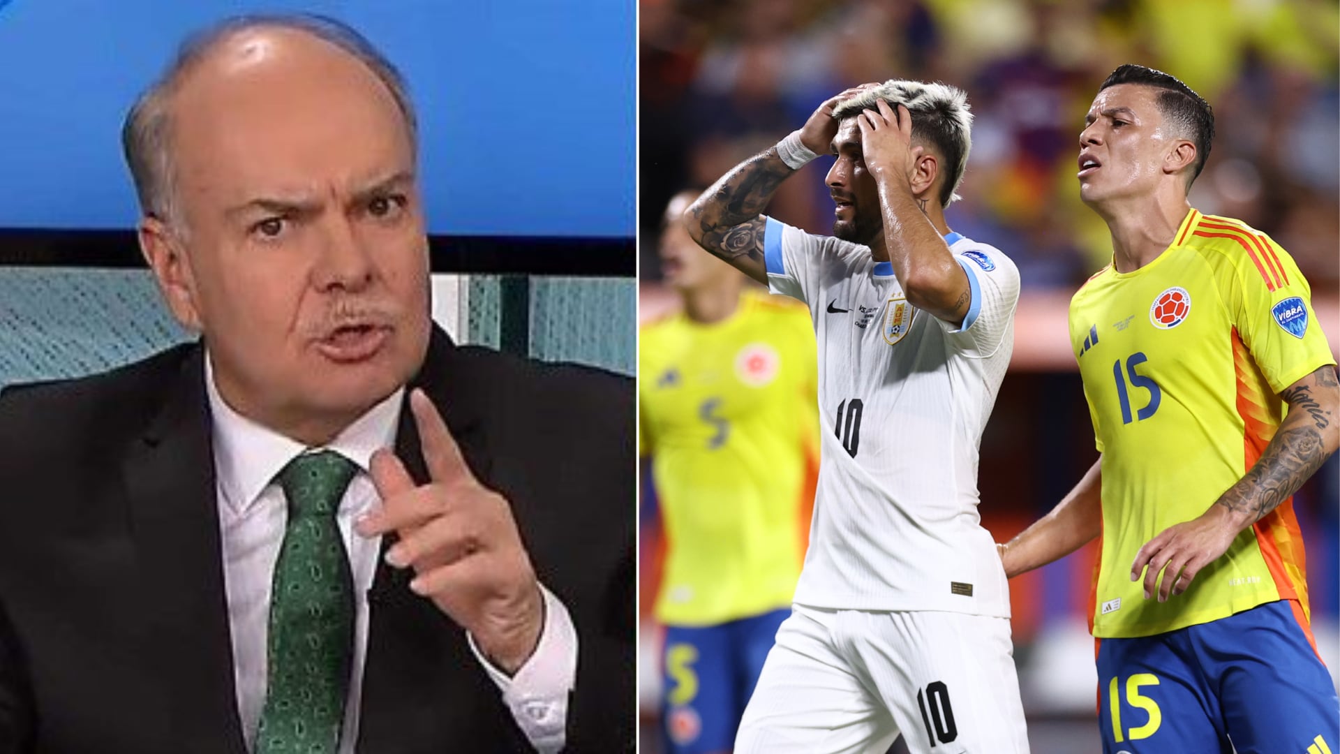 Iván Mejía 'crucificó' a dos jugadores de la Selección Colombia