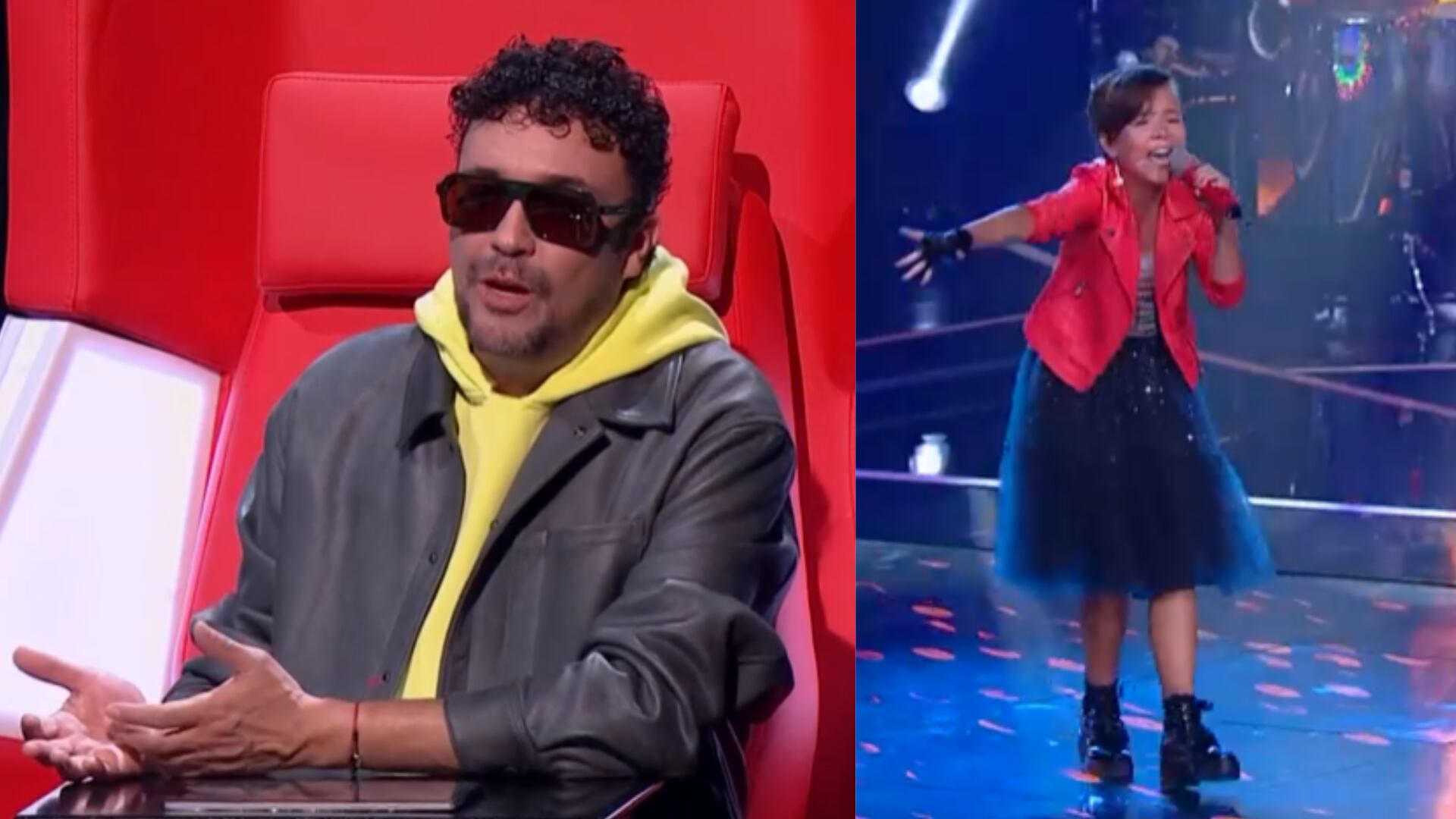 Andrés Cepeda sacó su lado de ‘abuelo sabio’ en ‘La Voz Kids’ para ponerle los pies sobre la tierra a participante