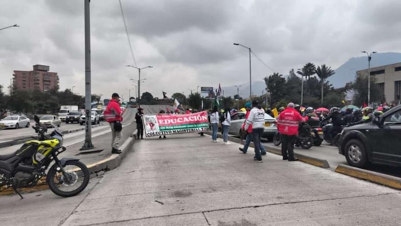 Movilidad en Bogotá: manifestaciones generan caos vial y afectan la operación de TransMilenio