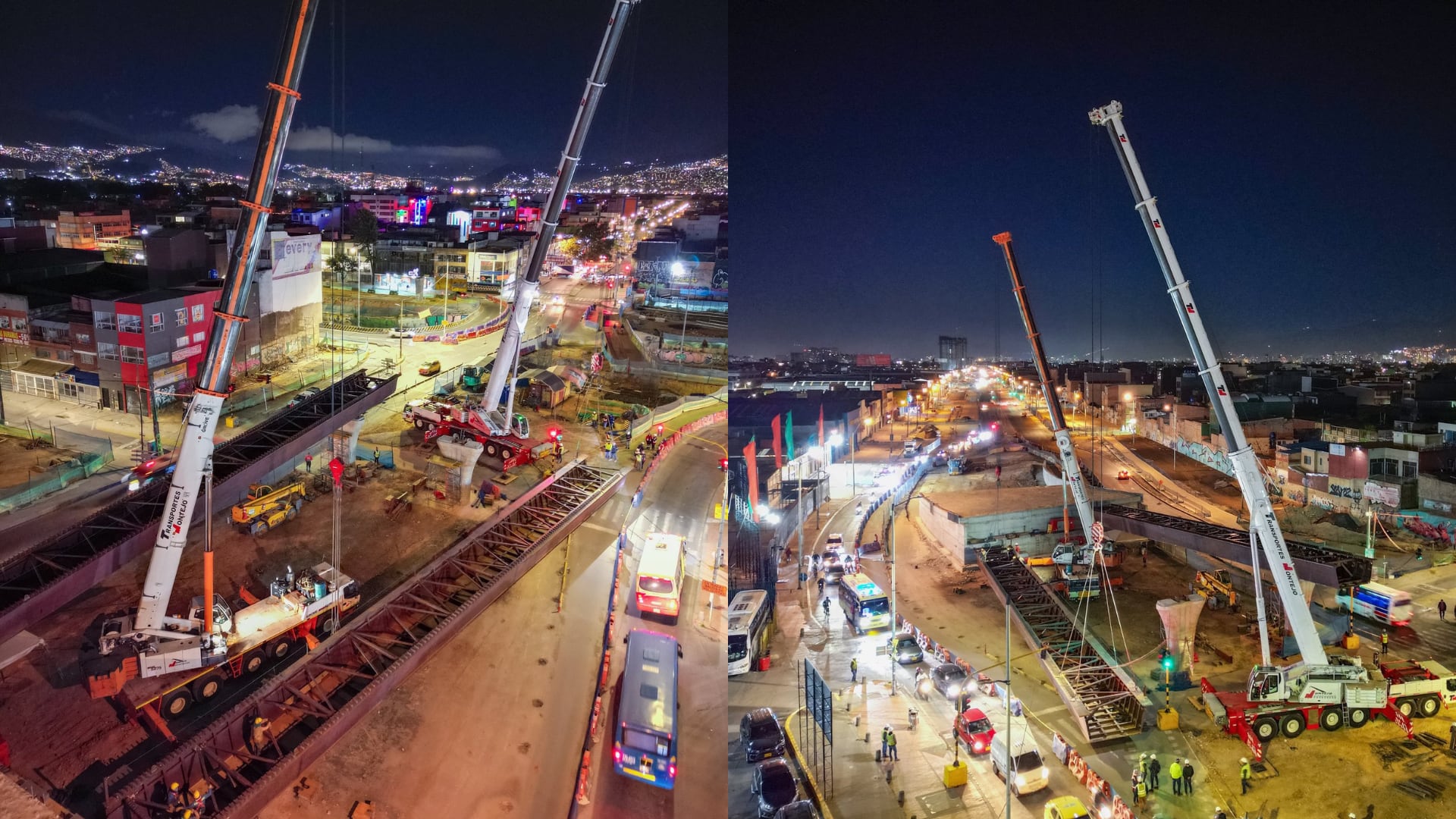 El emblemático puente de Venecia que fue derribado por el TransMilenio ya empezó su reconstrucción en la Av. 68