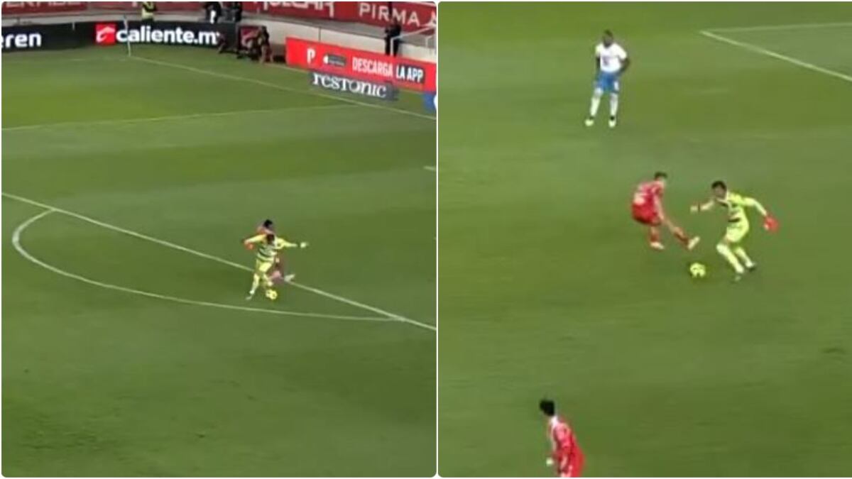 Kevin Mier dejó boquiabiertos a todos con su salida esquivando rivales a punta de gambetas