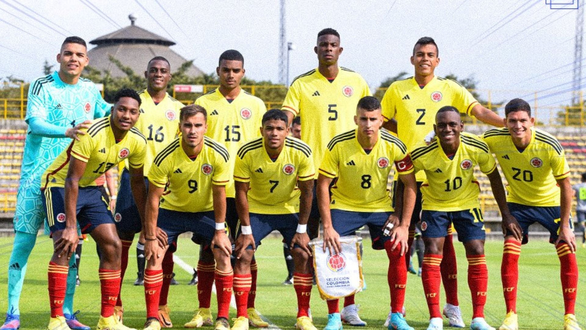 Colombia ya conoce cuándo serán sus partidos en el Sudamericano Sub-20.