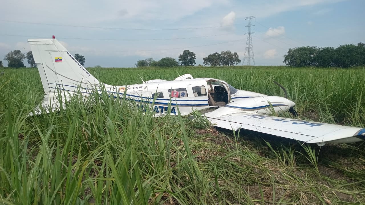 Accidente de avioneta