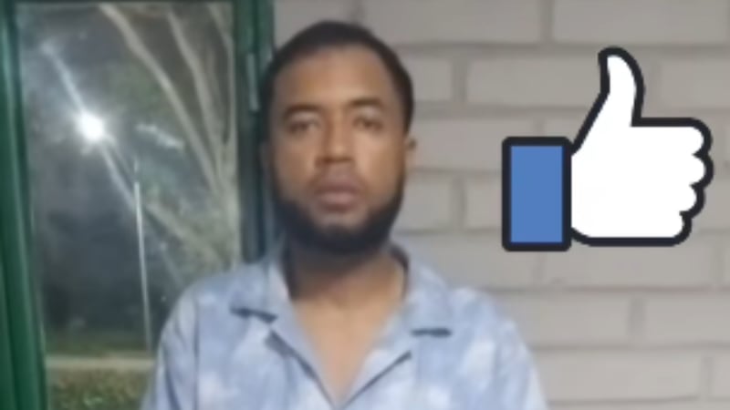 Dj Dever se presentó a un CAI de la Policía en Puerto Colombia.